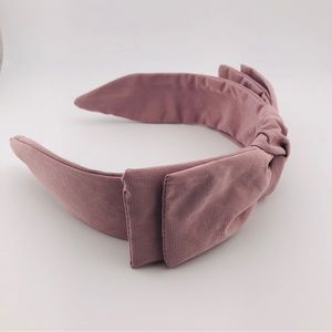 Ribbon Headband, New, Handmade - Light Pink